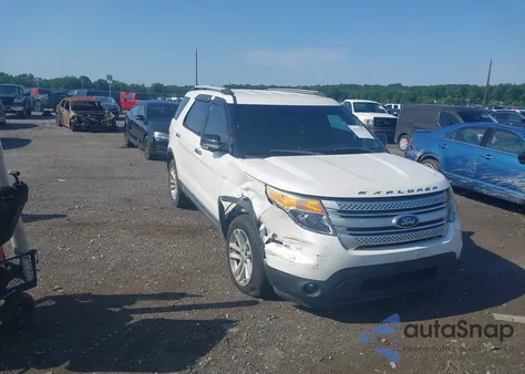 2013 Ford Explorer Xlt z USA, uszkodzony, nr VIN 1FM5K8D85DGB97593